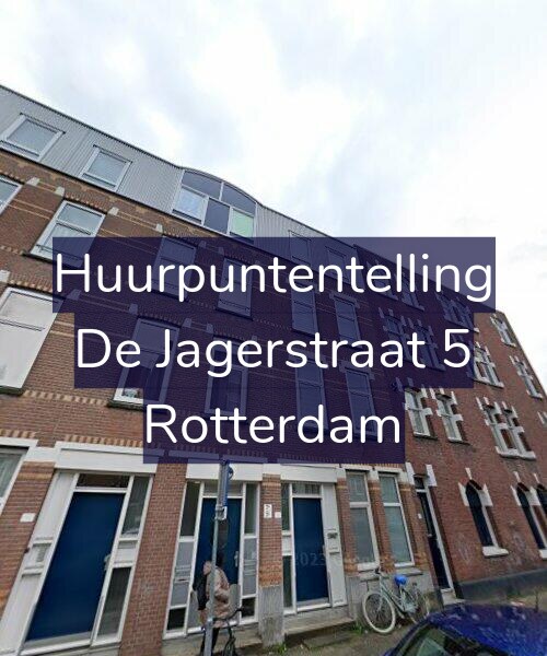 Foto gevel Huurpuntentelling voor De Jagerstraat 5, Rotterdam