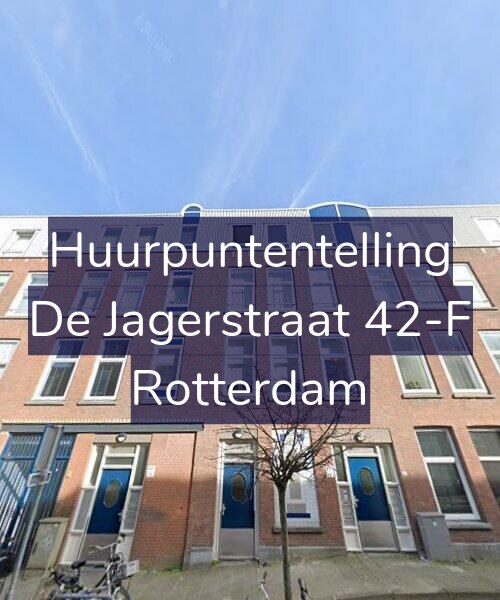 Foto gevel Huurpuntentelling voor De Jagerstraat 42-F, Rotterdam