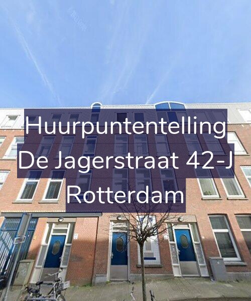 Foto gevel Huurpuntentelling voor De Jagerstraat 42-J, Rotterdam