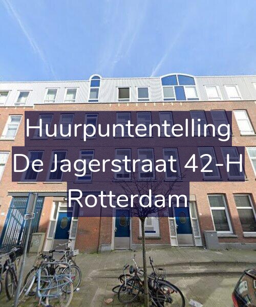Foto gevel Huurpuntentelling voor De Jagerstraat 42-H, Rotterdam