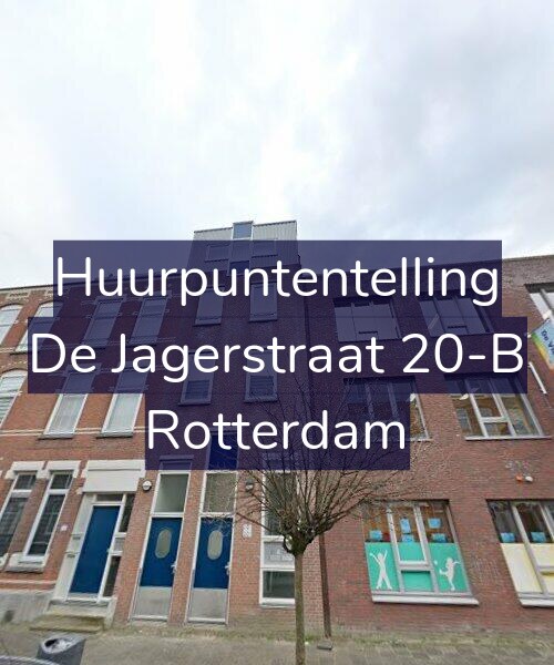 Foto gevel Huurpuntentelling voor De Jagerstraat 20-B, Rotterdam
