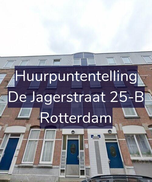 Foto gevel Huurpuntentelling voor De Jagerstraat 25-B, Rotterdam