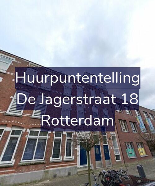 Foto gevel Huurpuntentelling voor De Jagerstraat 18, Rotterdam