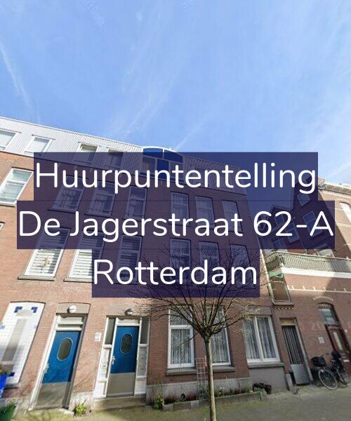 Foto gevel Huurpuntentelling voor De Jagerstraat 62-A, Rotterdam