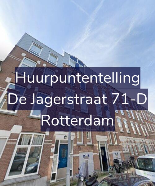 Foto gevel Huurpuntentelling voor De Jagerstraat 71-D, Rotterdam