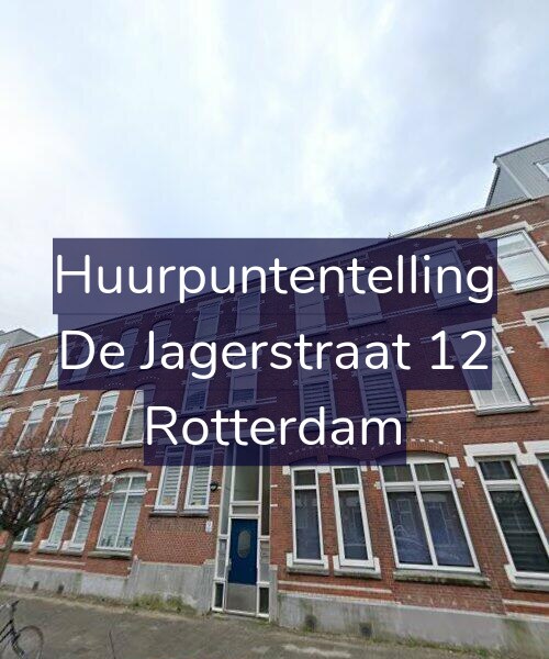 Foto gevel Huurpuntentelling voor De Jagerstraat 12, Rotterdam