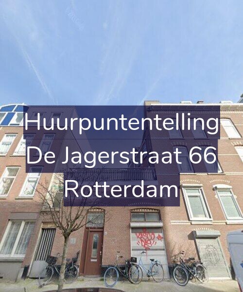 Foto gevel Huurpuntentelling voor De Jagerstraat 66, Rotterdam