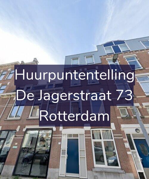 Foto gevel Huurpuntentelling voor De Jagerstraat 73, Rotterdam