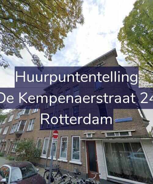 Foto gevel Huurpuntentelling voor De Kempenaerstraat 24, Rotterdam