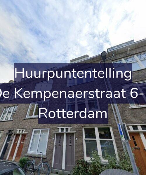 Foto gevel Huurpuntentelling voor De Kempenaerstraat 6-B, Rotterdam