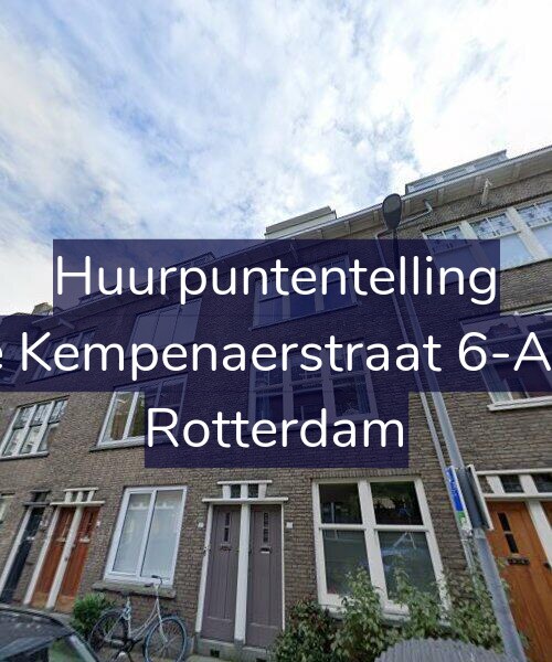 Foto gevel Huurpuntentelling voor De Kempenaerstraat 6-A01, Rotterdam