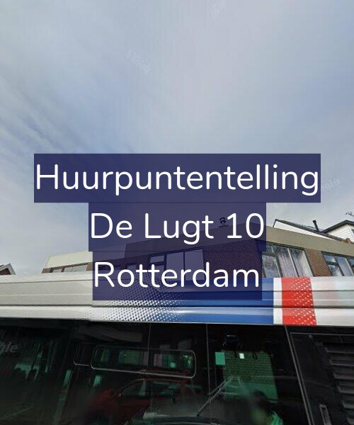 Foto gevel Huurpuntentelling voor De Lugt 10, Rotterdam