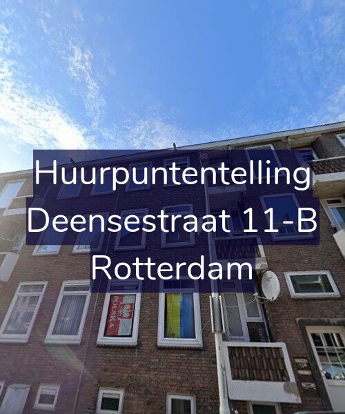 Foto gevel Huurpuntentelling voor Deensestraat 11-B, Rotterdam