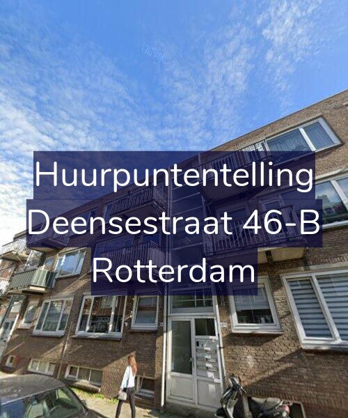Foto gevel Huurpuntentelling voor Deensestraat 46-B, Rotterdam