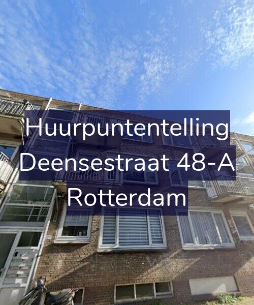 Foto gevel Huurpuntentelling voor Deensestraat 48-A, Rotterdam