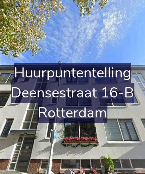 Foto gevel Huurpuntentelling voor Deensestraat 16-B, Rotterdam