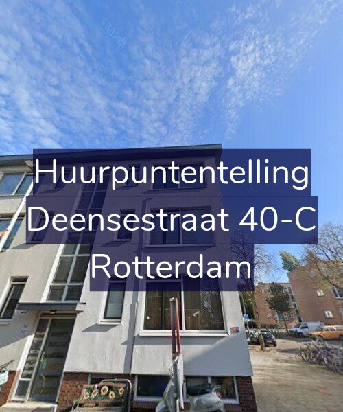 Foto gevel Huurpuntentelling voor Deensestraat 40-C, Rotterdam