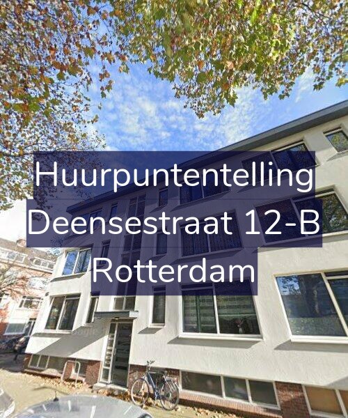 Foto gevel Huurpuntentelling voor Deensestraat 12-B, Rotterdam