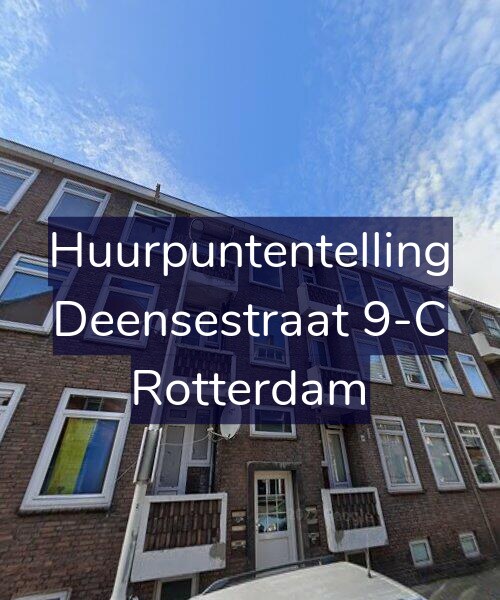 Foto gevel Huurpuntentelling voor Deensestraat 9-C, Rotterdam