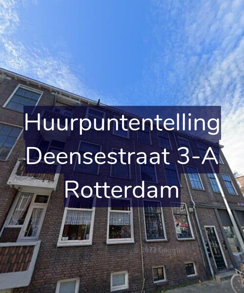 Foto gevel Huurpuntentelling voor Deensestraat 3-A, Rotterdam