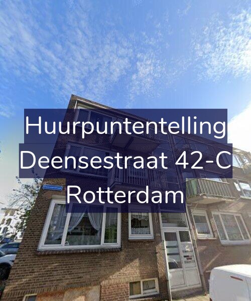 Foto gevel Huurpuntentelling voor Deensestraat 42-C, Rotterdam