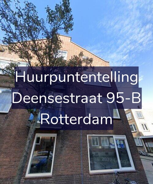 Foto gevel Huurpuntentelling voor Deensestraat 95-B, Rotterdam