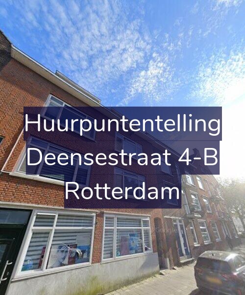 Foto gevel Huurpuntentelling voor Deensestraat 4-B, Rotterdam