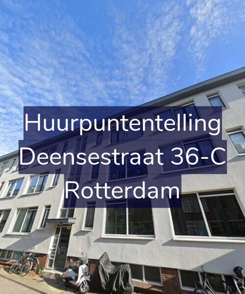 Foto gevel Huurpuntentelling voor Deensestraat 36-C, Rotterdam