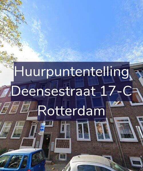 Foto gevel Huurpuntentelling voor Deensestraat 17-C, Rotterdam