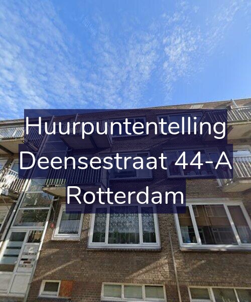 Foto gevel Huurpuntentelling voor Deensestraat 44-A, Rotterdam