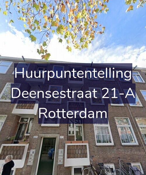 Foto gevel Huurpuntentelling voor Deensestraat 21-A, Rotterdam