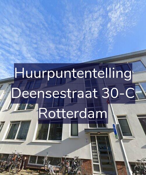 Foto gevel Huurpuntentelling voor Deensestraat 30-C, Rotterdam