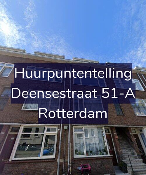 Foto gevel Huurpuntentelling voor Deensestraat 51-A, Rotterdam