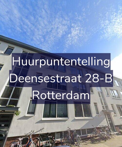 Foto gevel Huurpuntentelling voor Deensestraat 28-B, Rotterdam