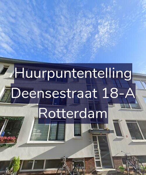 Foto gevel Huurpuntentelling voor Deensestraat 18-A, Rotterdam