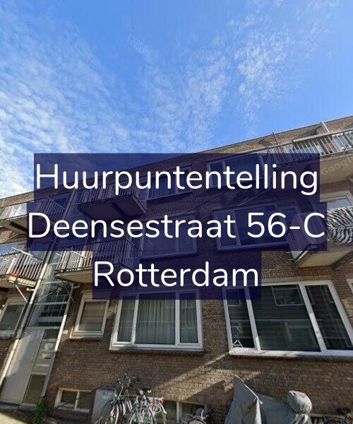 Foto gevel Huurpuntentelling voor Deensestraat 56-C, Rotterdam