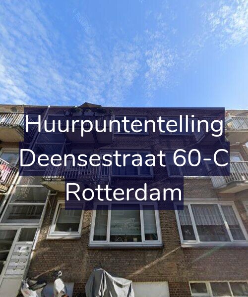 Foto gevel Huurpuntentelling voor Deensestraat 60-C, Rotterdam