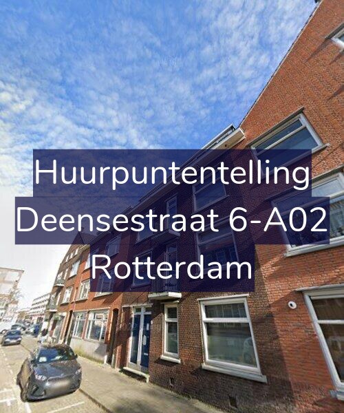 Foto gevel Huurpuntentelling voor Deensestraat 6-A02, Rotterdam
