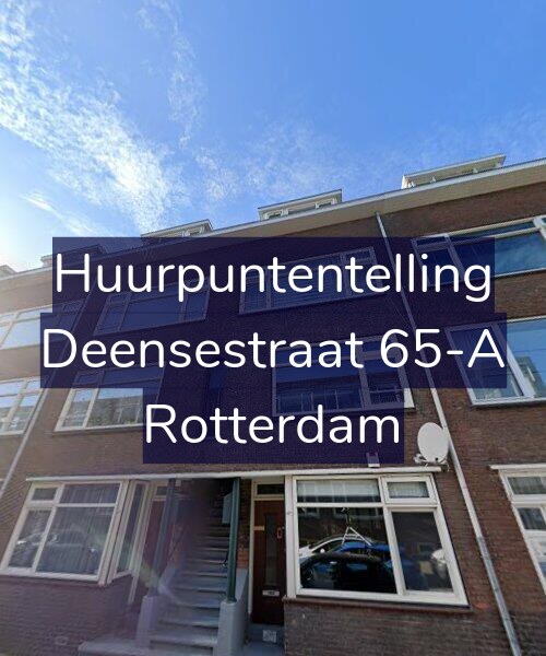 Foto gevel Huurpuntentelling voor Deensestraat 65-A, Rotterdam