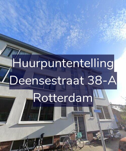 Foto gevel Huurpuntentelling voor Deensestraat 38-A, Rotterdam