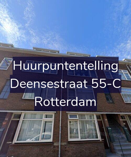 Foto gevel Huurpuntentelling voor Deensestraat 55-C, Rotterdam