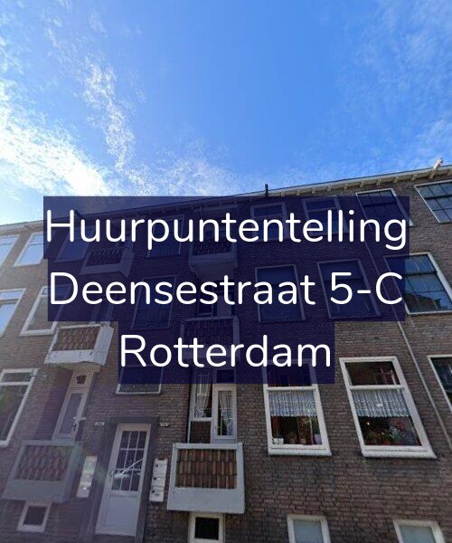 Foto gevel Huurpuntentelling voor Deensestraat 5-C, Rotterdam