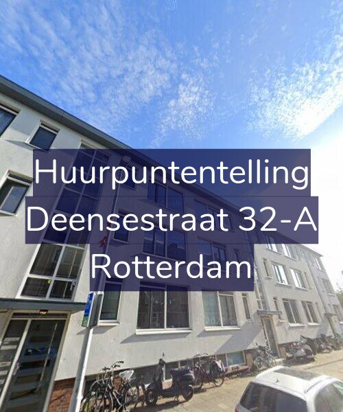 Foto gevel Huurpuntentelling voor Deensestraat 32-A, Rotterdam