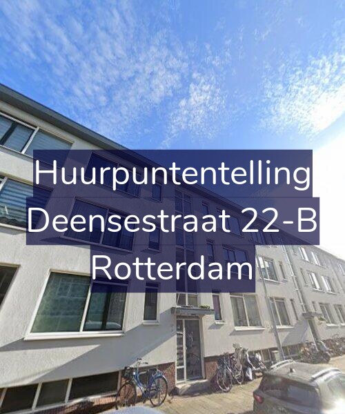 Foto gevel Huurpuntentelling voor Deensestraat 22-B, Rotterdam