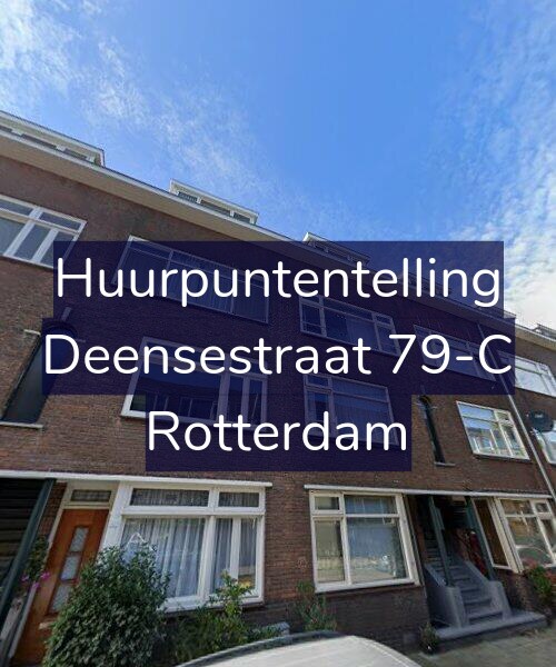 Foto gevel Huurpuntentelling voor Deensestraat 79-C, Rotterdam