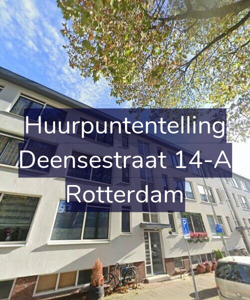 Foto gevel Huurpuntentelling voor Deensestraat 14-A, Rotterdam