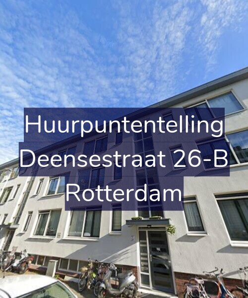Foto gevel Huurpuntentelling voor Deensestraat 26-B, Rotterdam