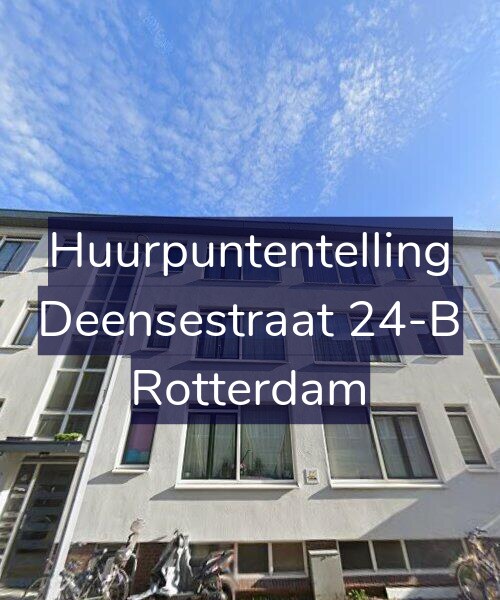Foto gevel Huurpuntentelling voor Deensestraat 24-B, Rotterdam