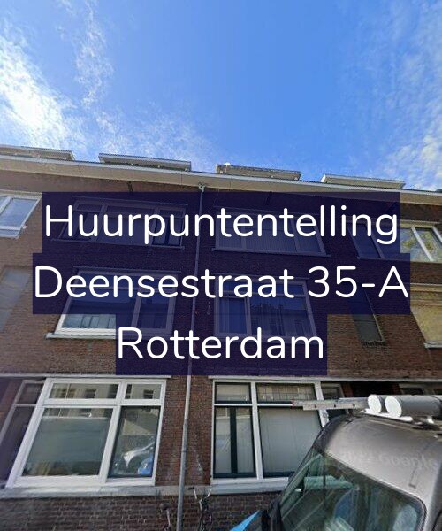 Foto gevel Huurpuntentelling voor Deensestraat 35-A, Rotterdam