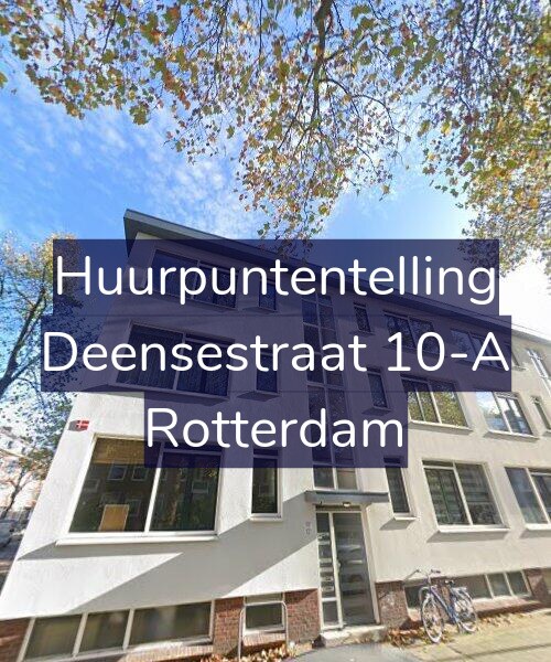 Foto gevel Huurpuntentelling voor Deensestraat 10-A, Rotterdam